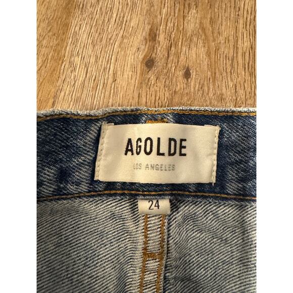 Agolde Women’s 90's Mid Rise Loose Jean Size 24 - Picture 3 of 10